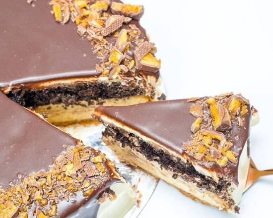 Chocolate Caramel Cheesecake - Baked By Opy