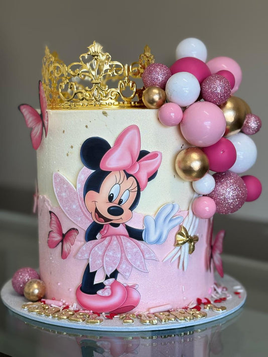 Minnie Mouse crown - Baked By Opy