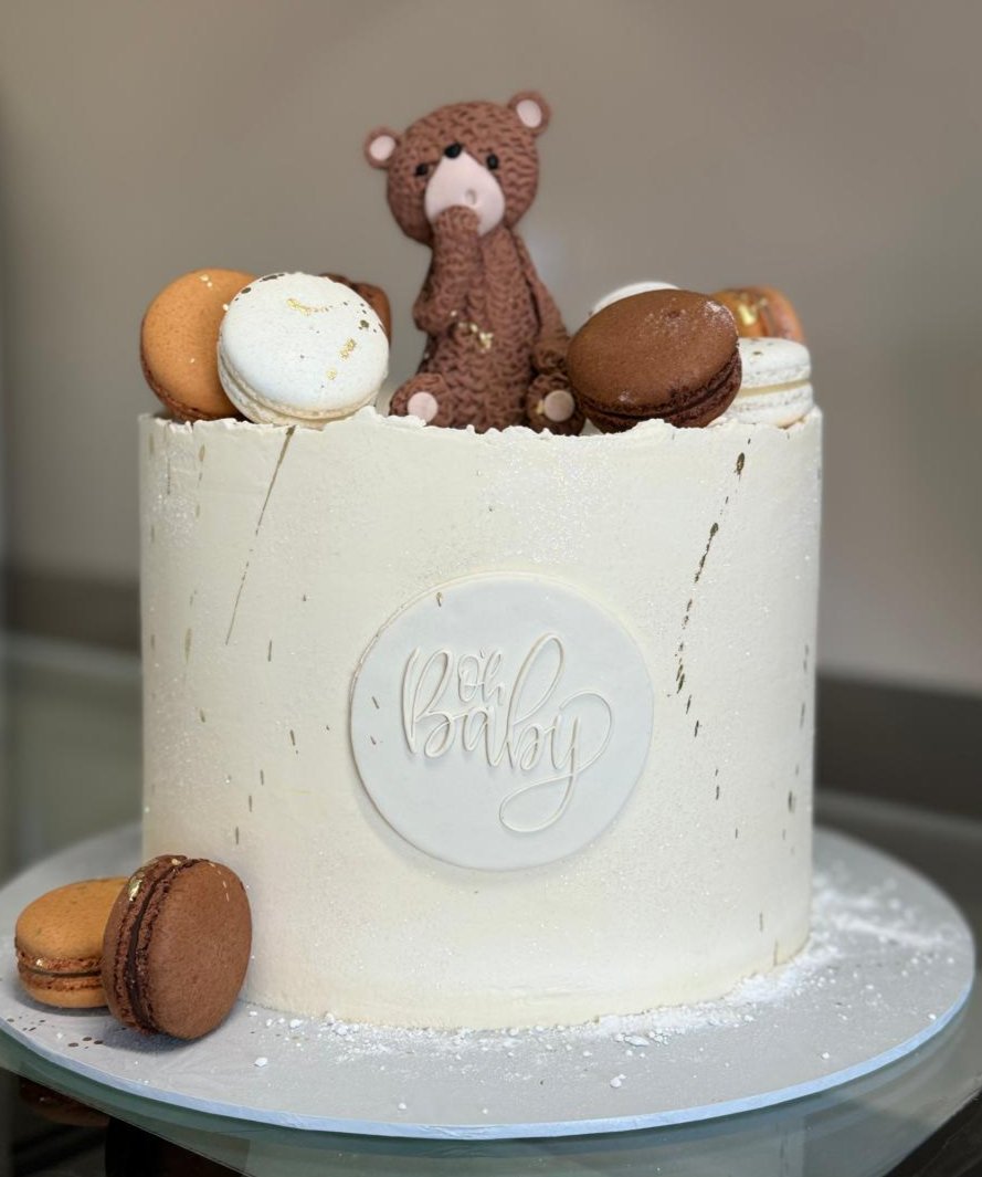 Nude Oh Baby cake - Baked By Opy